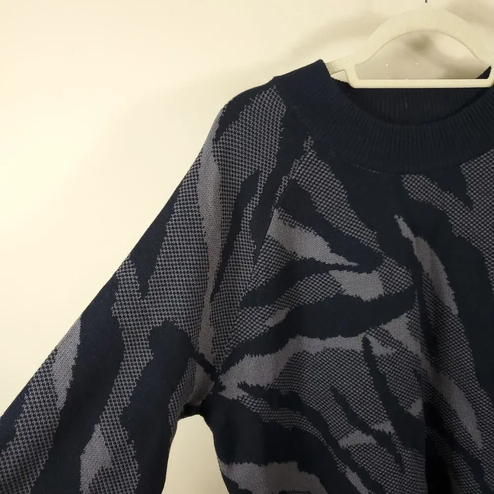 Athleta Jacquard Crew Sweater Women's Size L - Picture 4 of 11